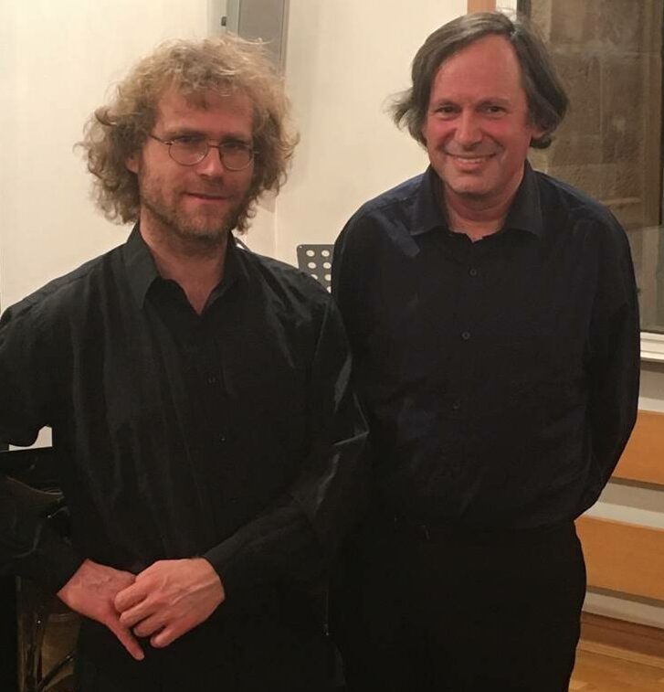 Die Pianisten Jan Polívka und Stephan Schwarzacher